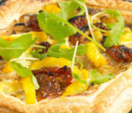 Peat Smoked Haddock puff tart